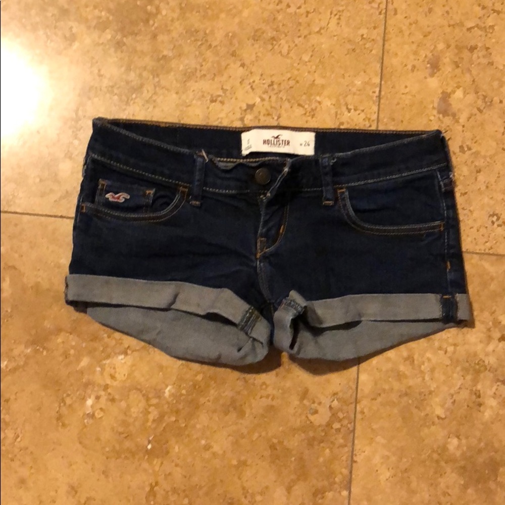Hollister jean shorts